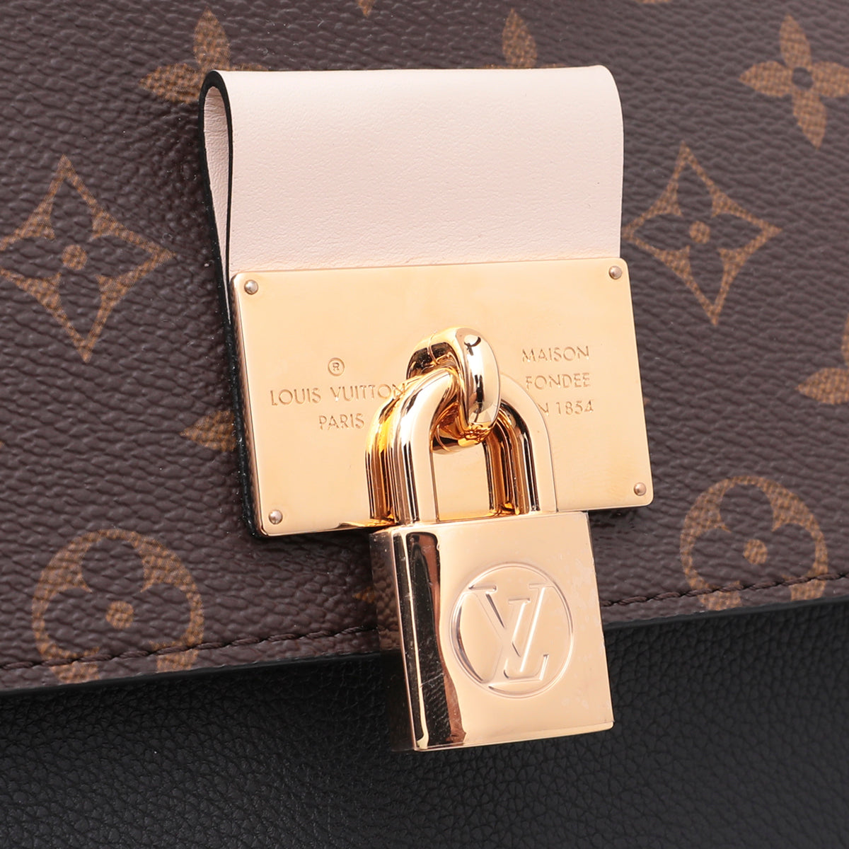 Louis Vuitton Noir Monogram Vaugirard Bag-Louis Vuitton-THE CLOSET