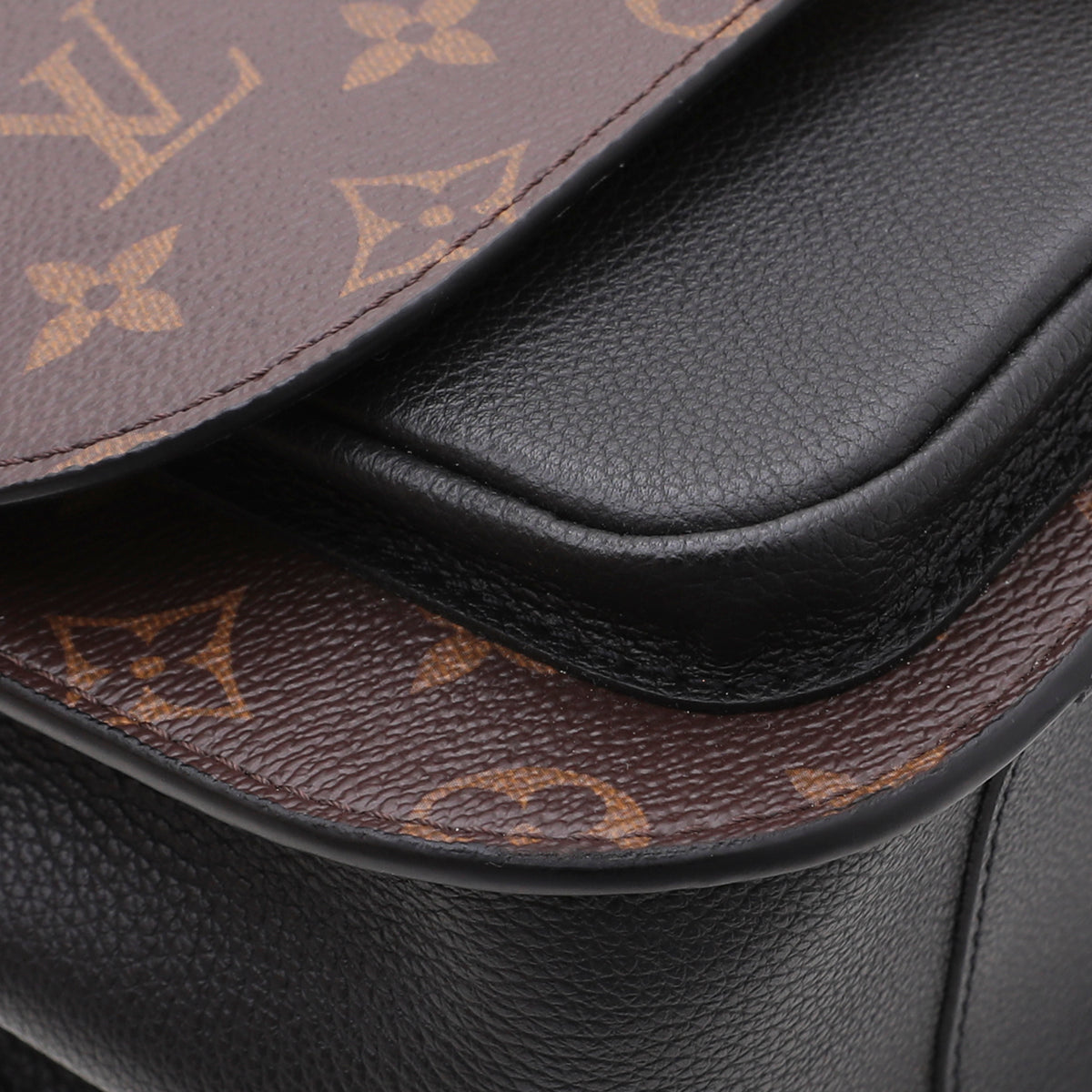 Louis Vuitton Noir Monogram Vaugirard Bag-Louis Vuitton-THE CLOSET