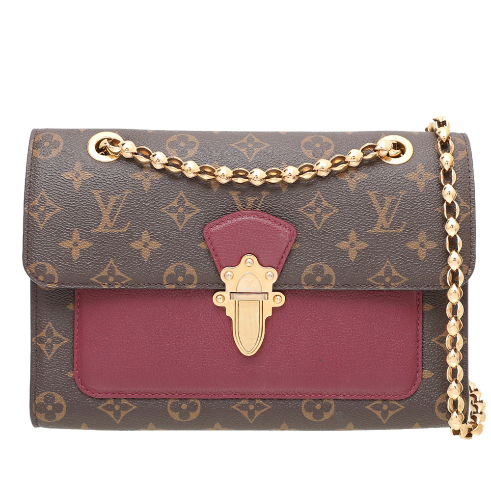 Louis Vuitton Monogram Raisin Victoire Shoulder Bag-Louis Vuitton-THE CLOSET