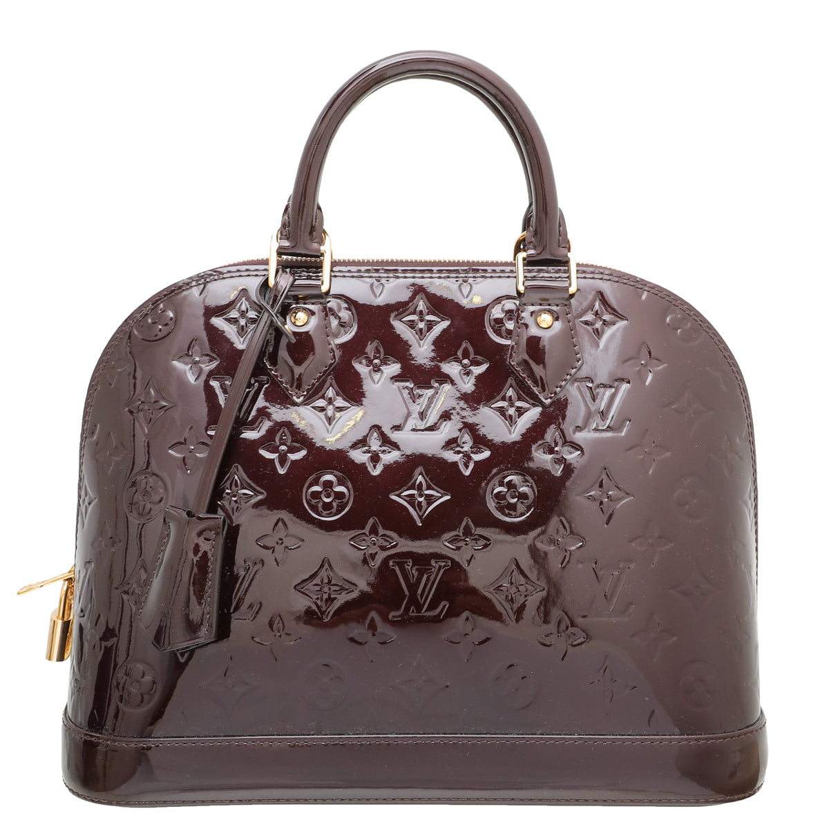 Louis Vuitton, Bags, Sold Louis Vuitton Alma Bb Monogram Vernis