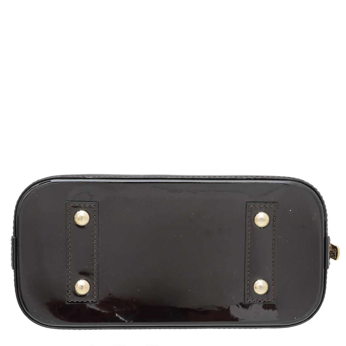 Louis Vuitton Amarante Monogram Vernis Alma BB Bag-Louis Vuitton-THE CLOSET