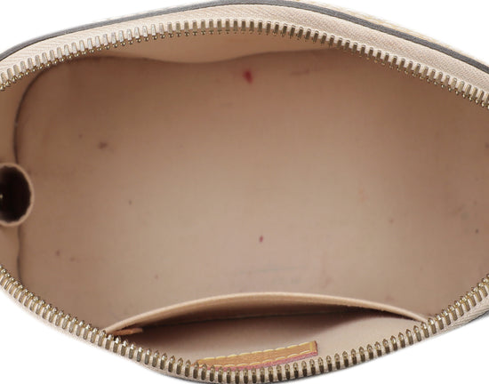 Louis Vuitton Alma BB Monogram Verni Ray Stripe Dunne Gold Handbag Shoulder  Bag