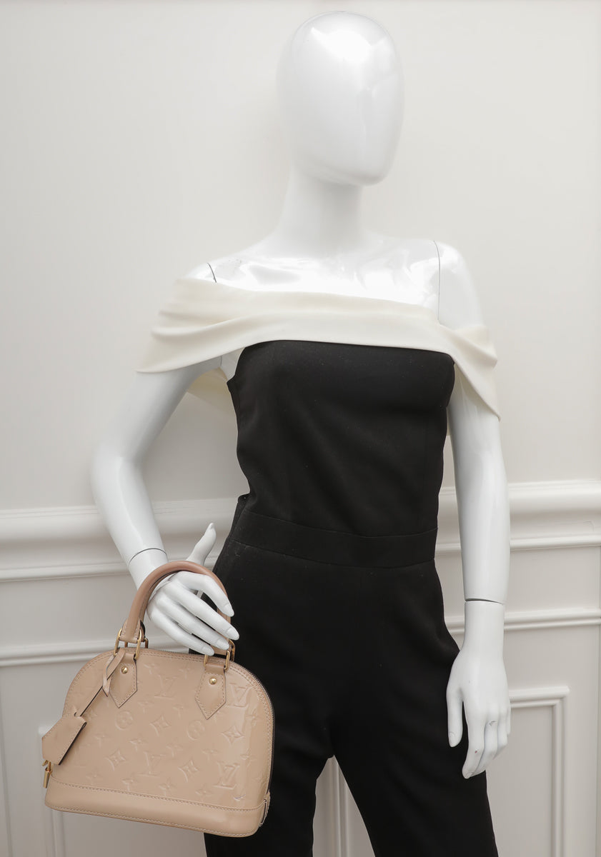 Louis Vuitton Dune Monogram Vernis Alma BB Bag-Louis Vuitton-THE CLOSET