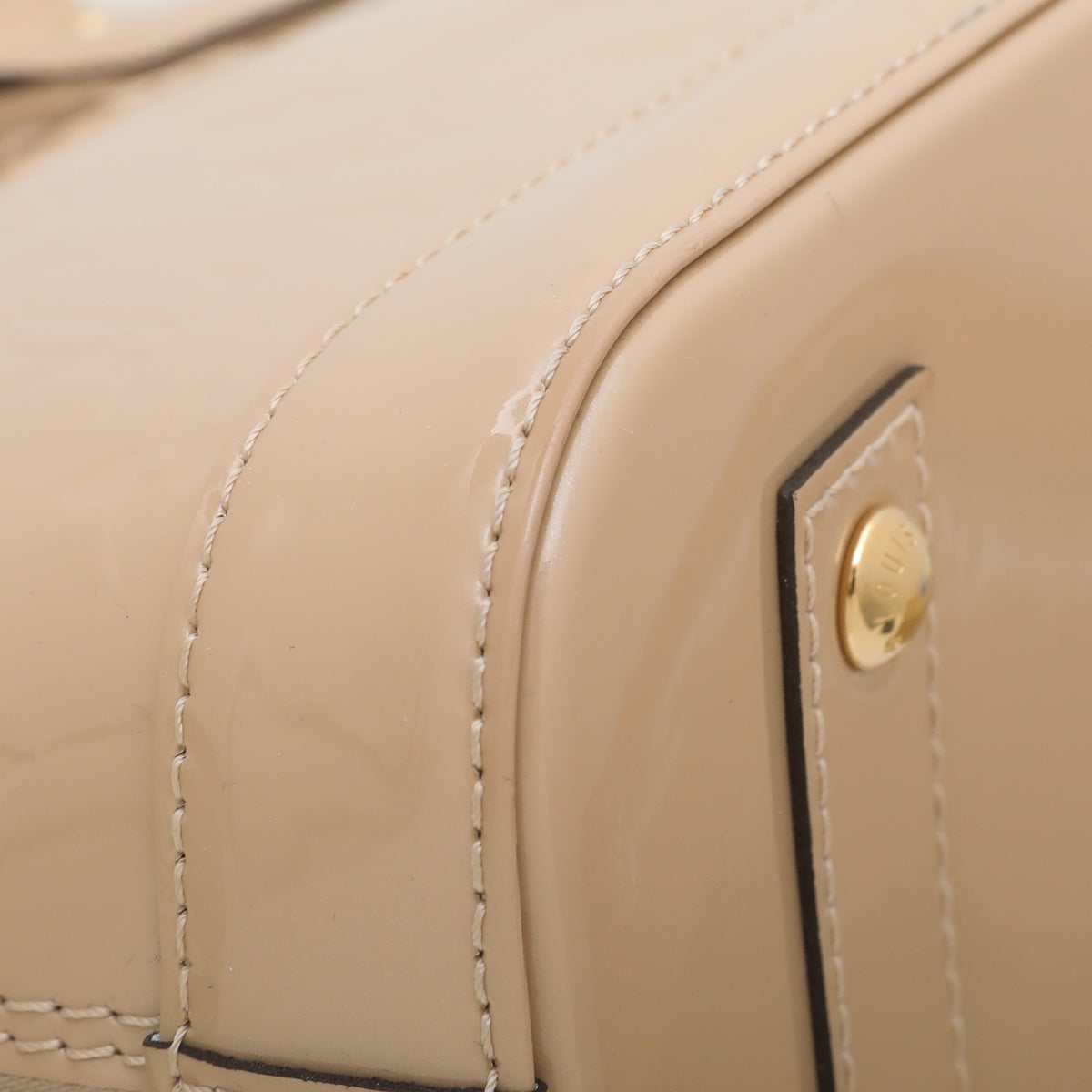 Louis Vuitton Dune Monogram Vernis Alma BB Bag-Louis Vuitton-THE CLOSET