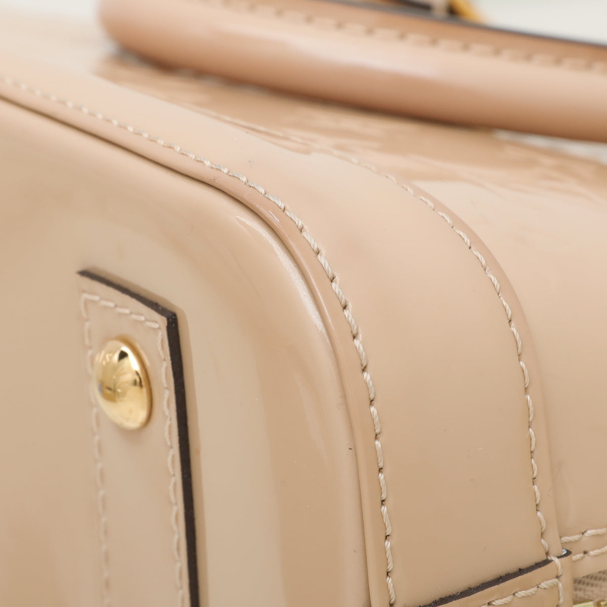 Louis Vuitton Dune Monogram Vernis Alma BB Bag-Louis Vuitton-THE CLOSET