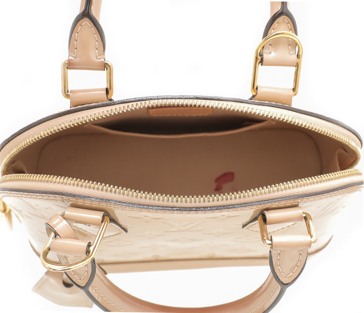 Louis Vuitton Dune Monogram Vernis Alma BB Bag-Louis Vuitton-THE CLOSET