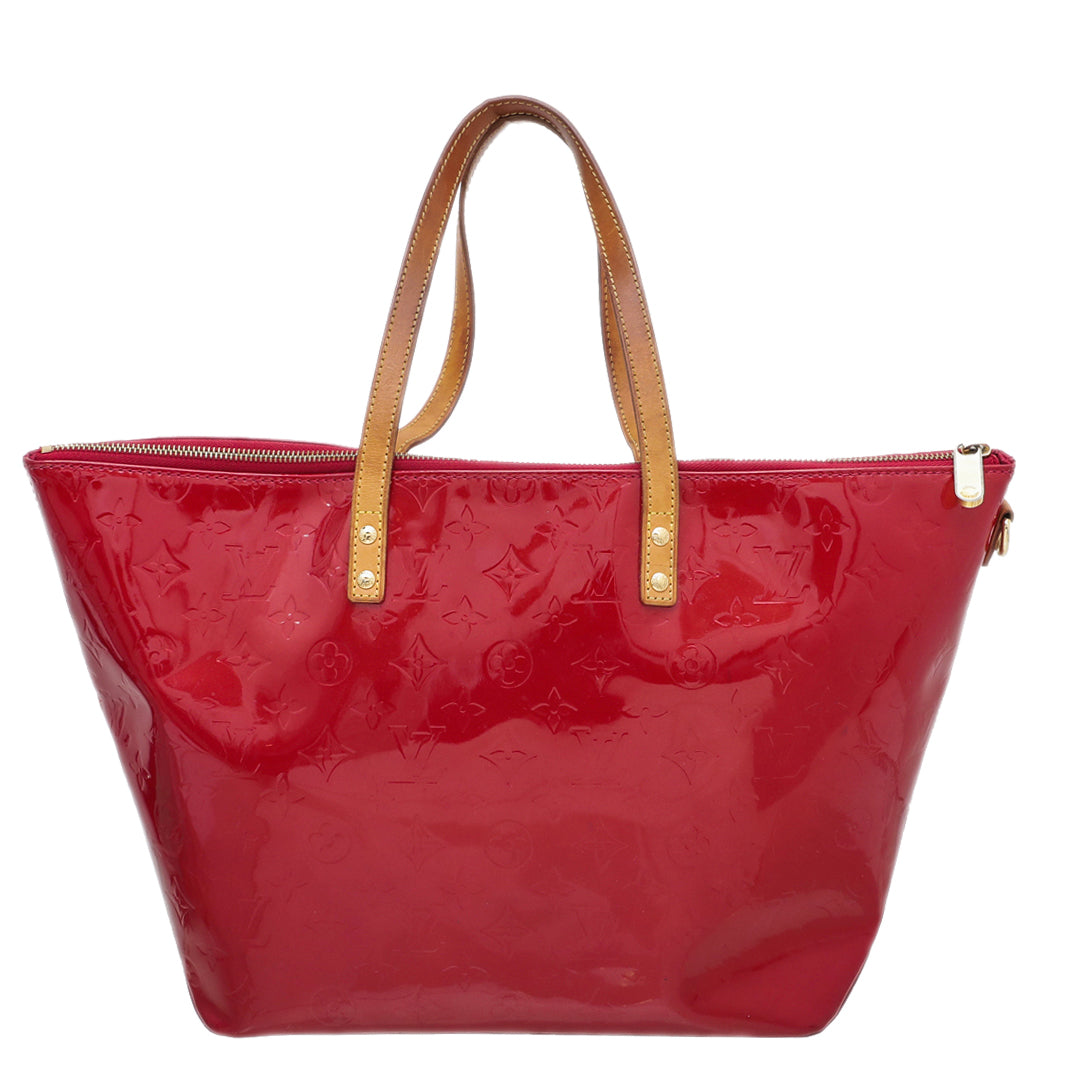 Louis Vuitton Pomme D'amour Monogram Vernis Bellevue Bag-Louis Vuitton-THE CLOSET