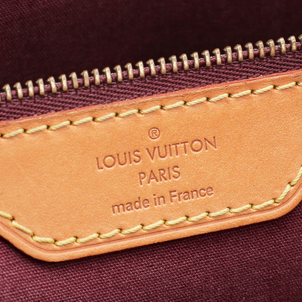 Louis Vuitton Rouge Fauviste Monogram Vernis Brea MM Bag-Louis Vuitton-THE CLOSET
