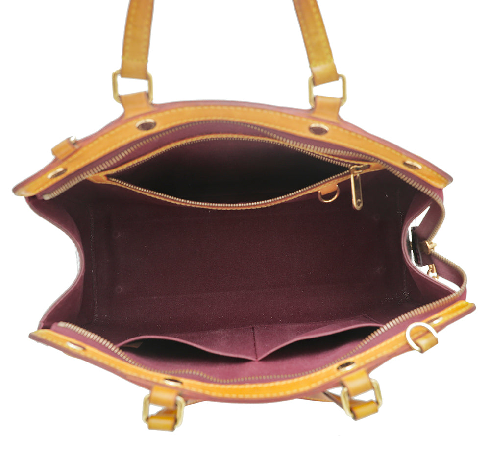 Louis Vuitton Rouge Fauviste Monogram Vernis Brea MM Bag-Louis Vuitton-THE CLOSET