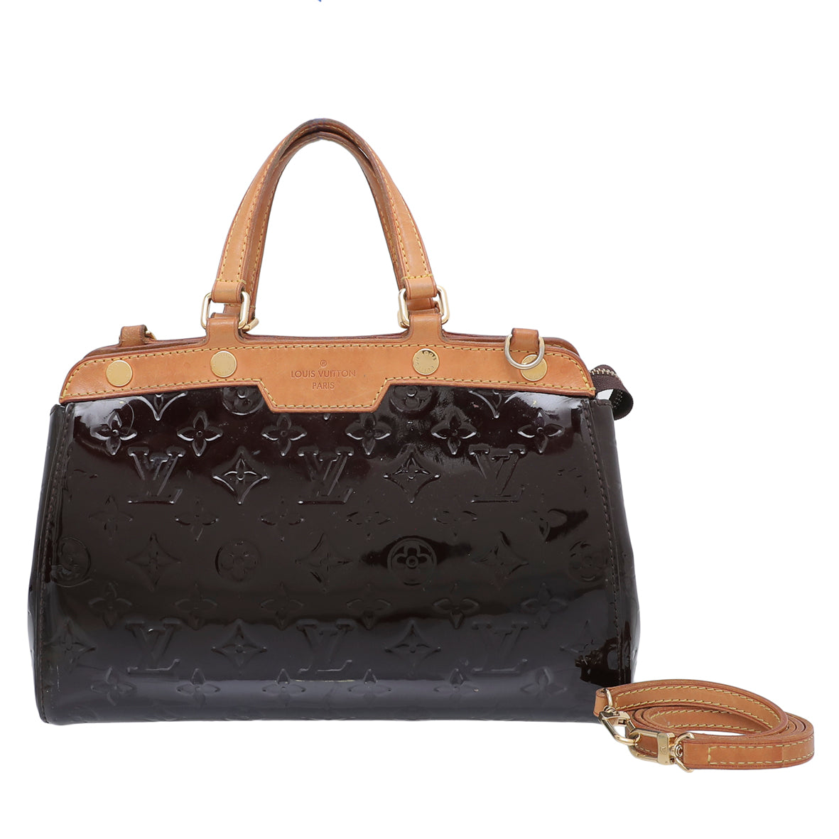 Louis Vuitton, Bags, Louis Vuitton Amarante Monogram Vernis Brea Pm Bag