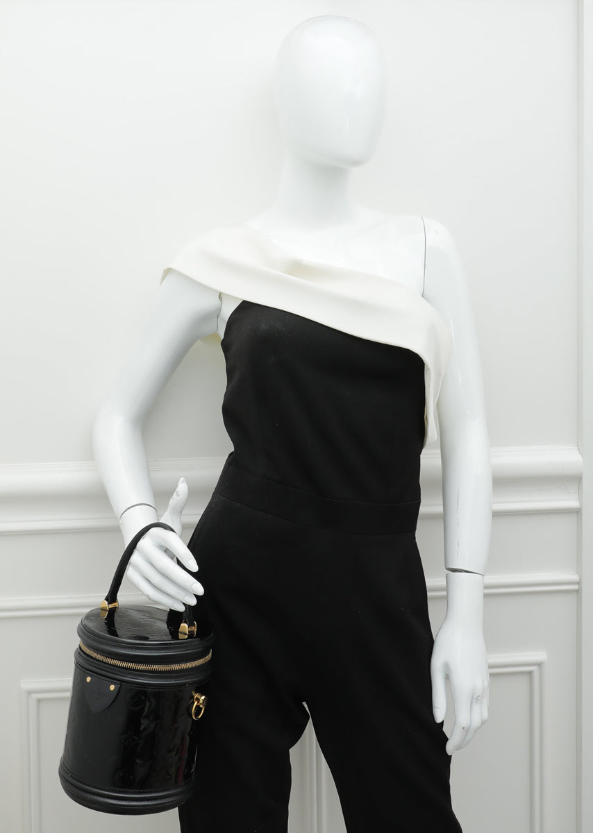 Louis Vuitton Noir Monogram Vernis Cannes Bag-Louis Vuitton-THE CLOSET
