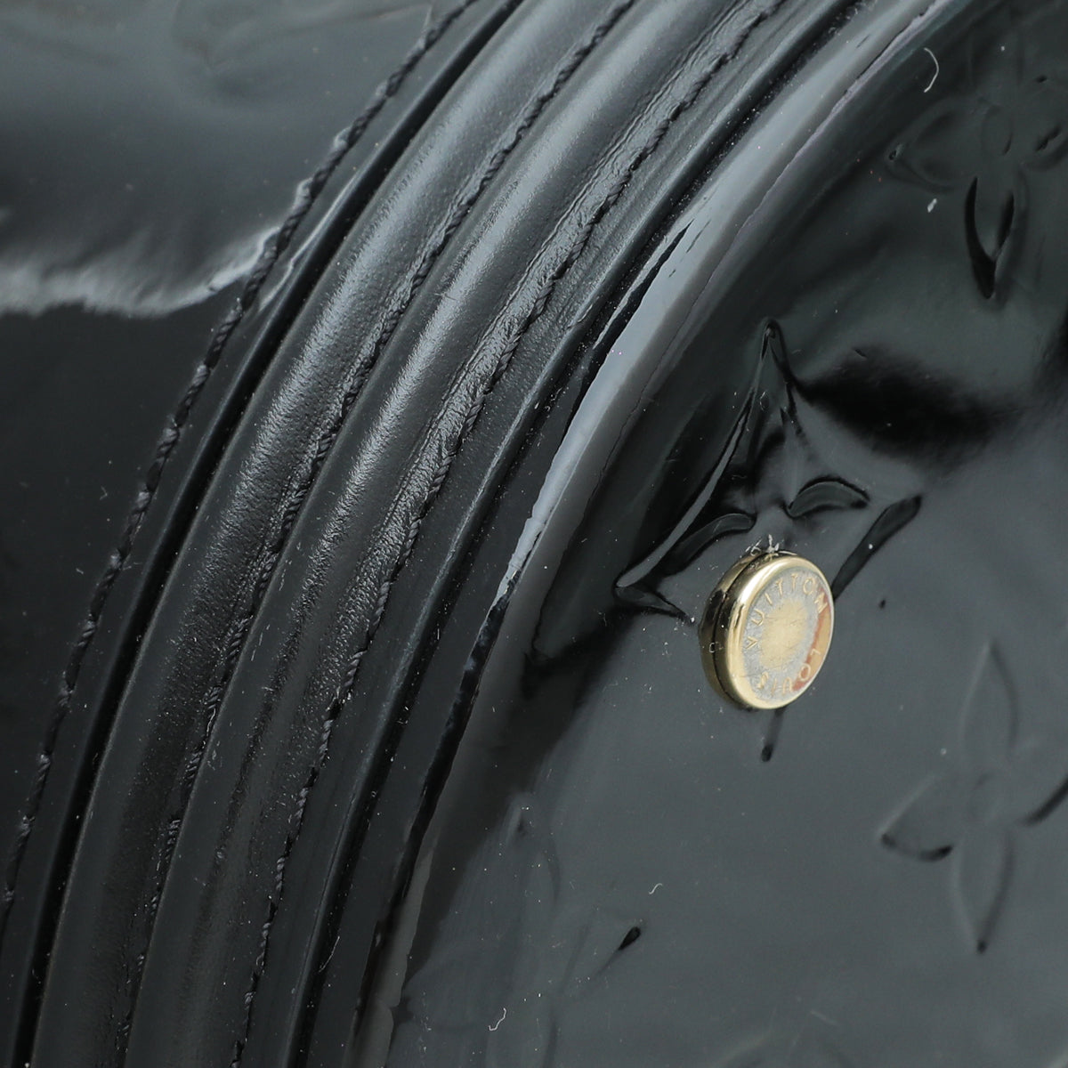 Louis Vuitton Noir Monogram Vernis Cannes Bag-Louis Vuitton-THE CLOSET