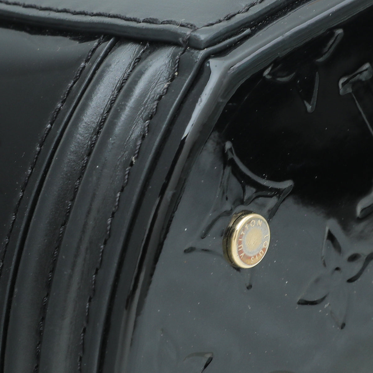 Louis Vuitton Noir Monogram Vernis Cannes Bag-Louis Vuitton-THE CLOSET