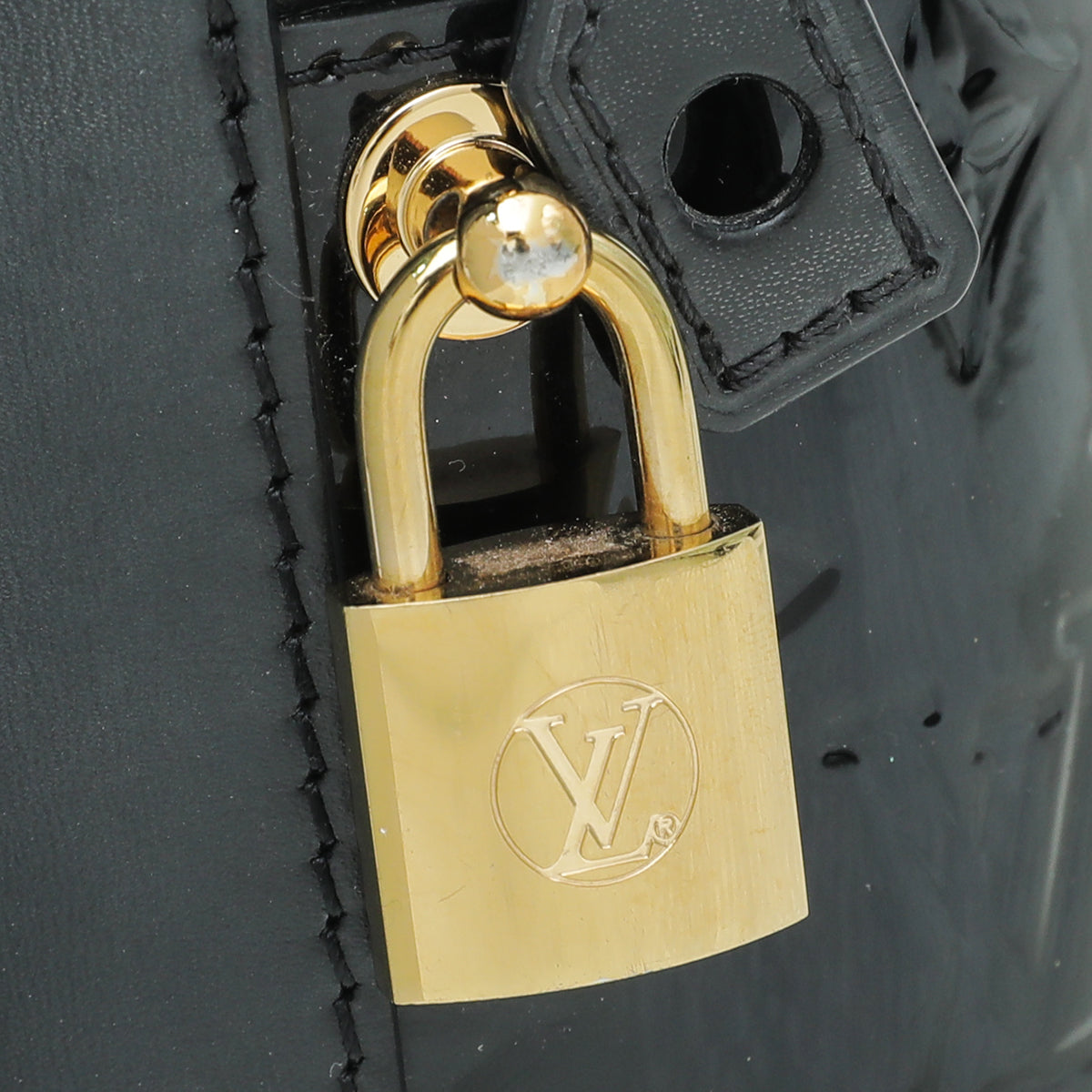 Louis Vuitton Noir Monogram Vernis Cannes Bag-Louis Vuitton-THE CLOSET