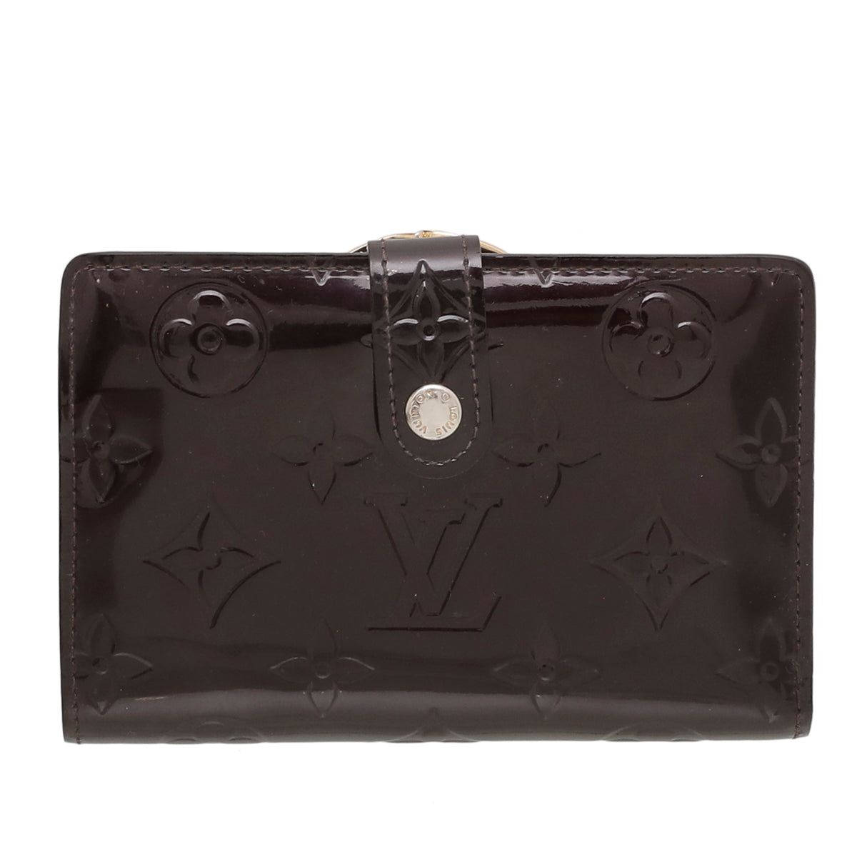 Louis Vuitton Amarante Monogram Vernis French Wallet-Louis Vuitton-THE CLOSET