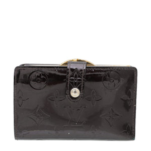 Louis Vuitton Amarante Monogram Vernis French Wallet