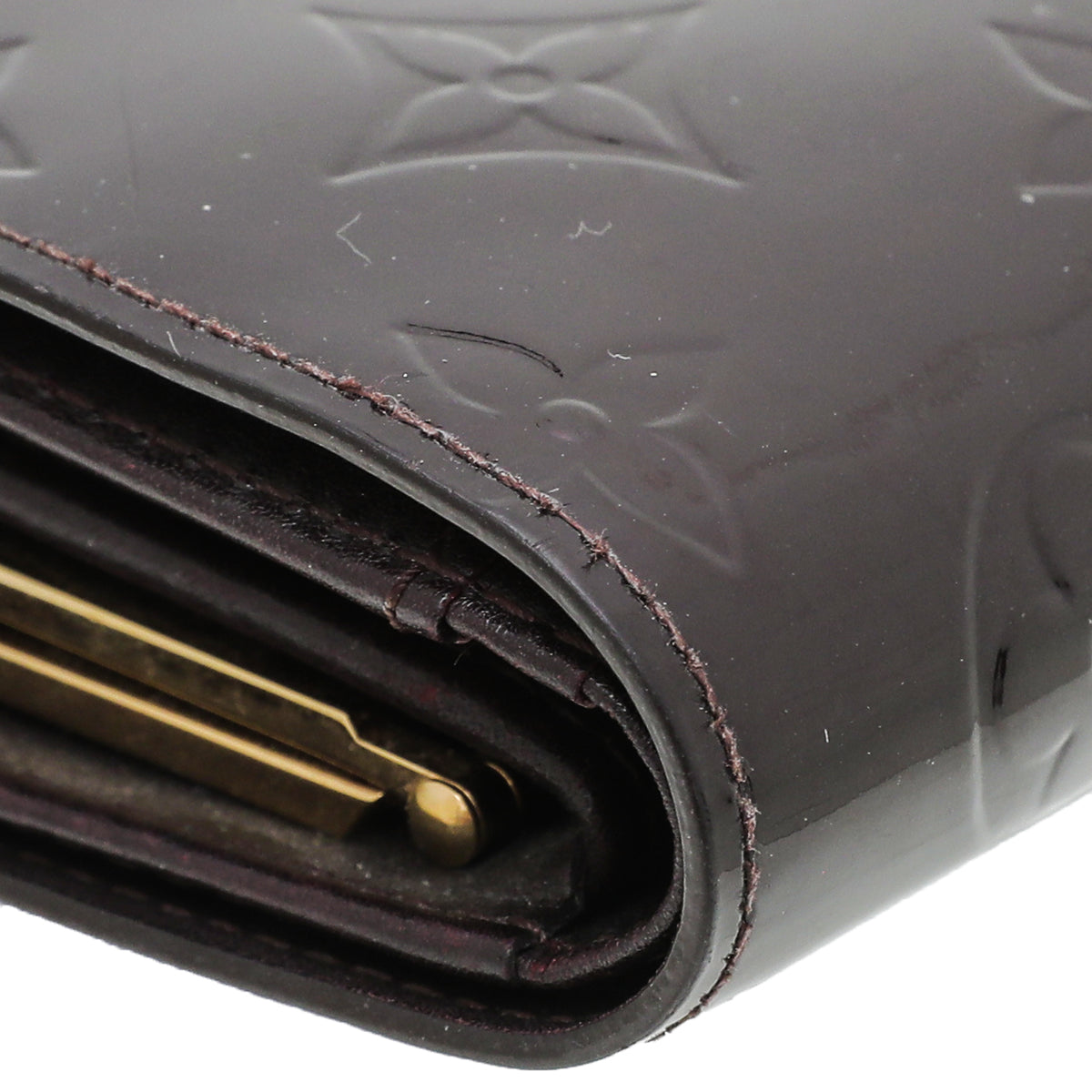 Louis Vuitton Amarante Monogram Vernis French Wallet-Louis Vuitton-THE CLOSET
