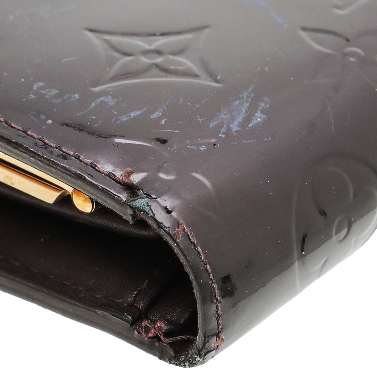 Louis Vuitton Amarante Monogram Vernis French Wallet-Louis Vuitton-THE CLOSET