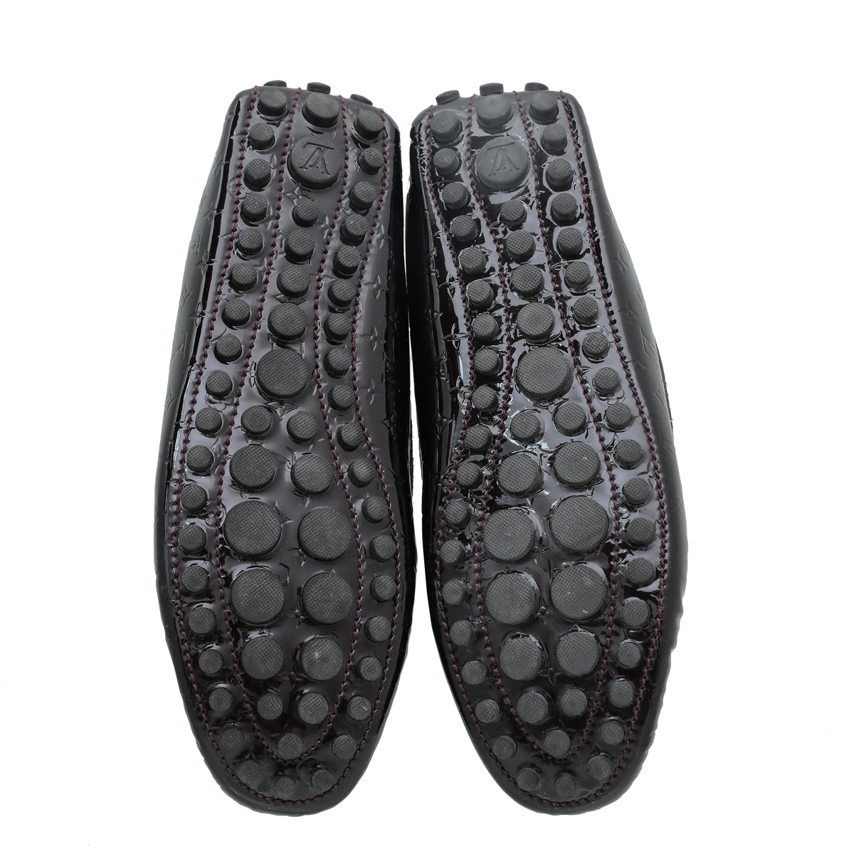 Louis Vuitton Amarante Monogram Vernis Gloria Loafers 39-Louis Vuitton-THE CLOSET