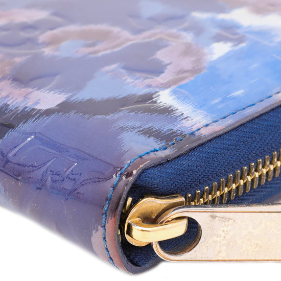 Louis Vuitton Grand Bleu Monogram Ikat Zippy Wallet