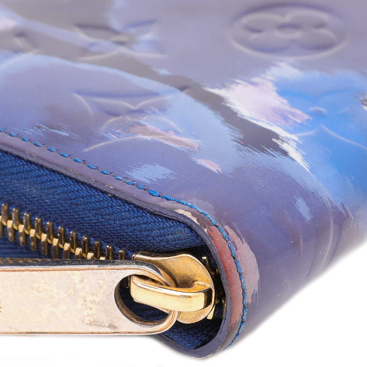 Louis Vuitton Grand Bleu Monogram Ikat Zippy Wallet-Louis Vuitton-THE CLOSET