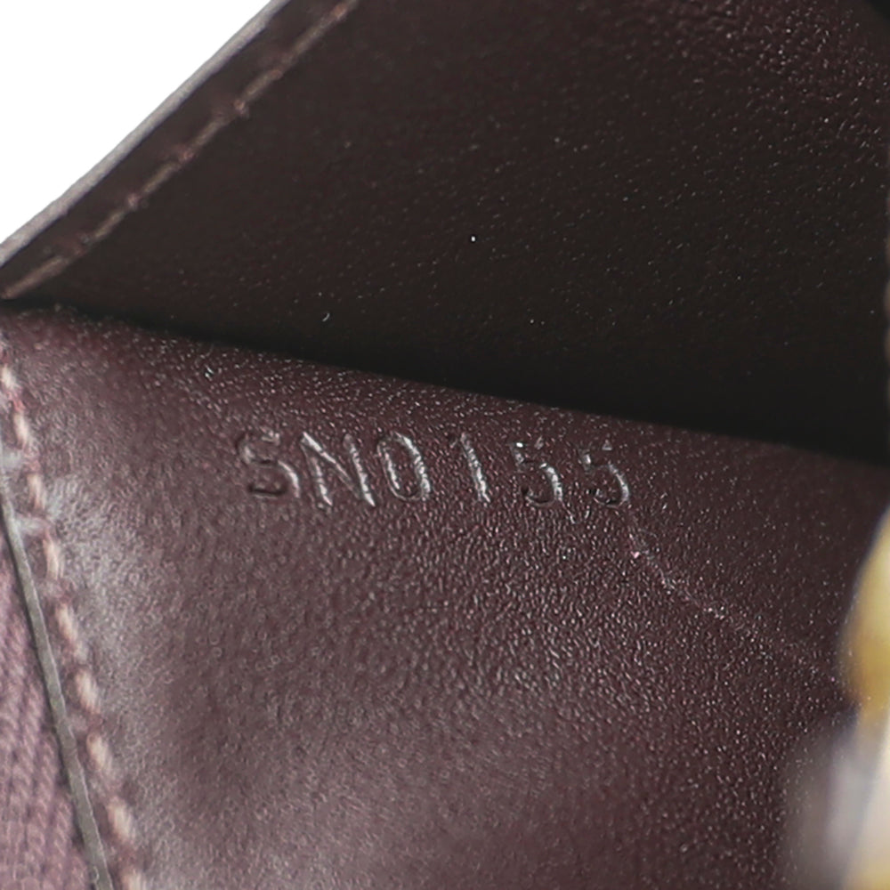 Louis Vuitton Amarante Monogram Vernis Key Pouch-Louis Vuitton-THE CLOSET