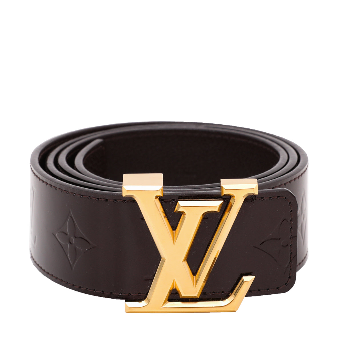 Louis Vuitton Amarante Monogram Lv Facettes Belt 36-Louis Vuitton-THE CLOSET