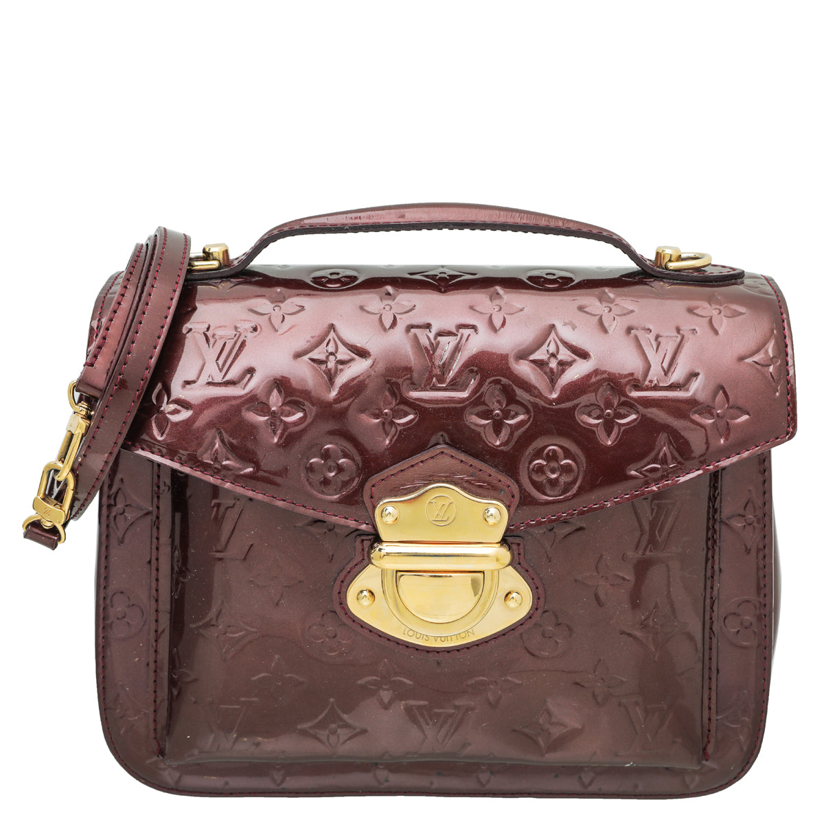 Louis Vuitton Amarante Monogram Vernis Mirada Bag-Louis Vuitton-THE CLOSET