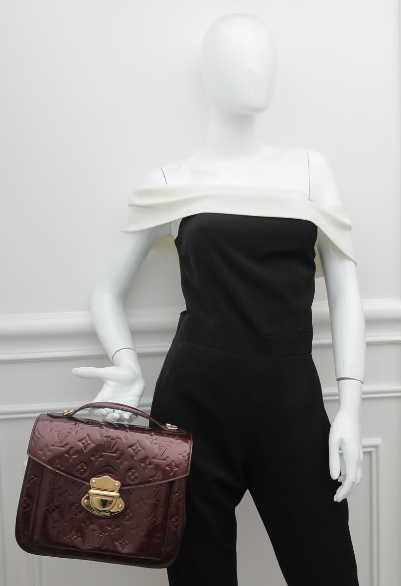 Louis Vuitton Amarante Monogram Vernis Mirada Bag-Louis Vuitton-THE CLOSET