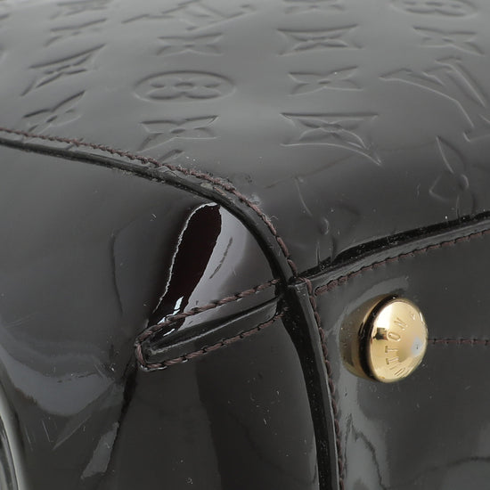 Louis Vuitton Amarante Monogram Vernis Montaigne MM bag