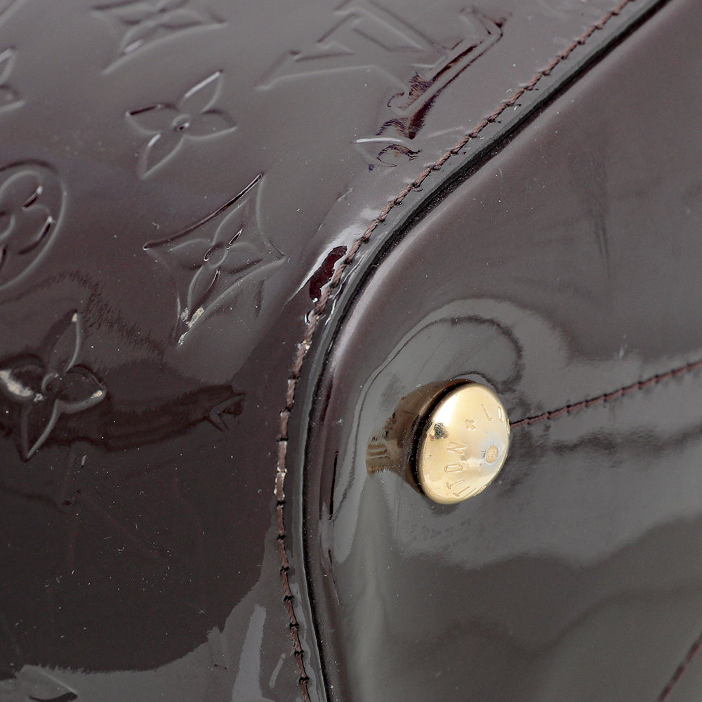 Louis Vuitton Amarante Monogram Vernis Montebello MM Bag-Louis Vuitton-THE CLOSET