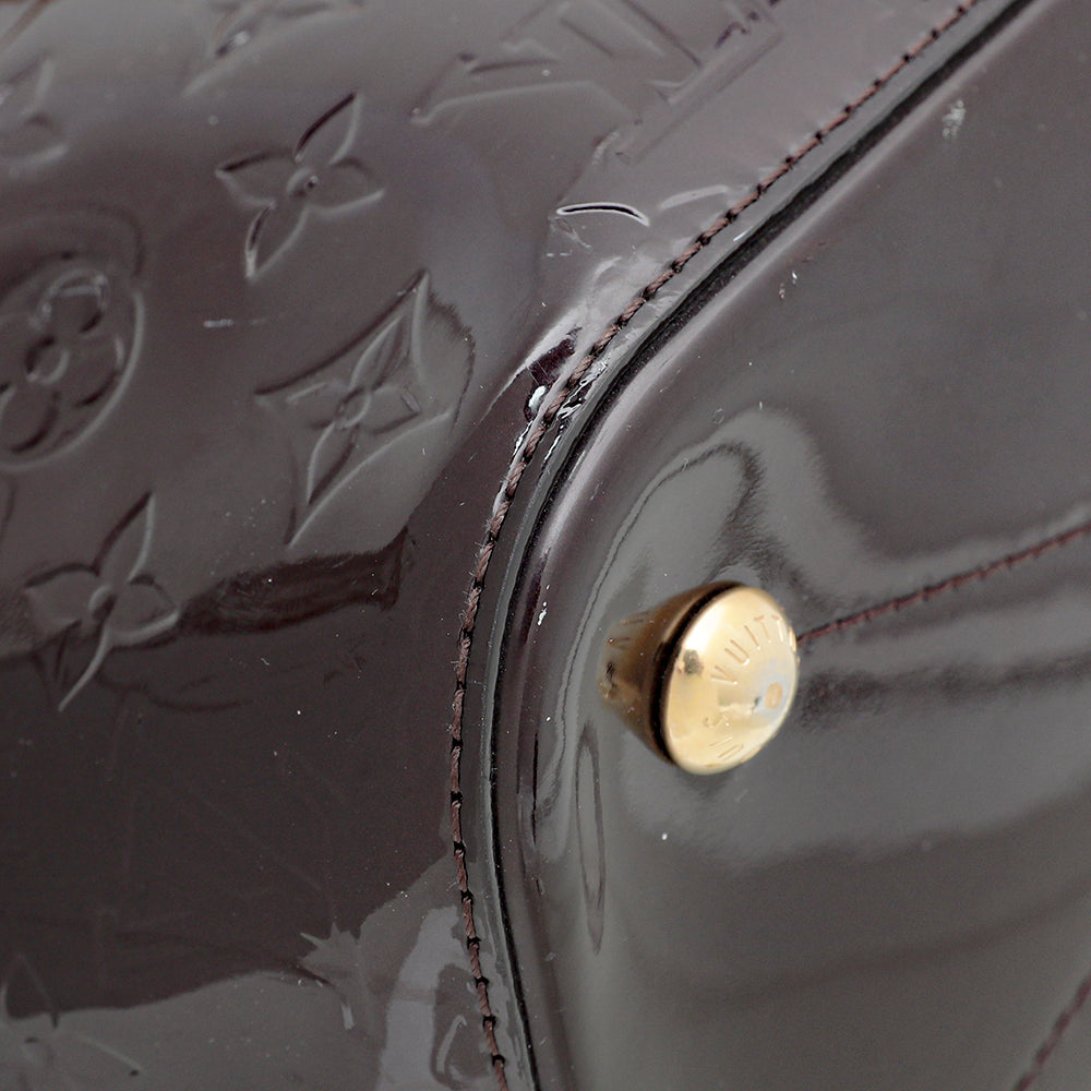 Louis Vuitton Amarante Monogram Vernis Montebello MM Bag-Louis Vuitton-THE CLOSET