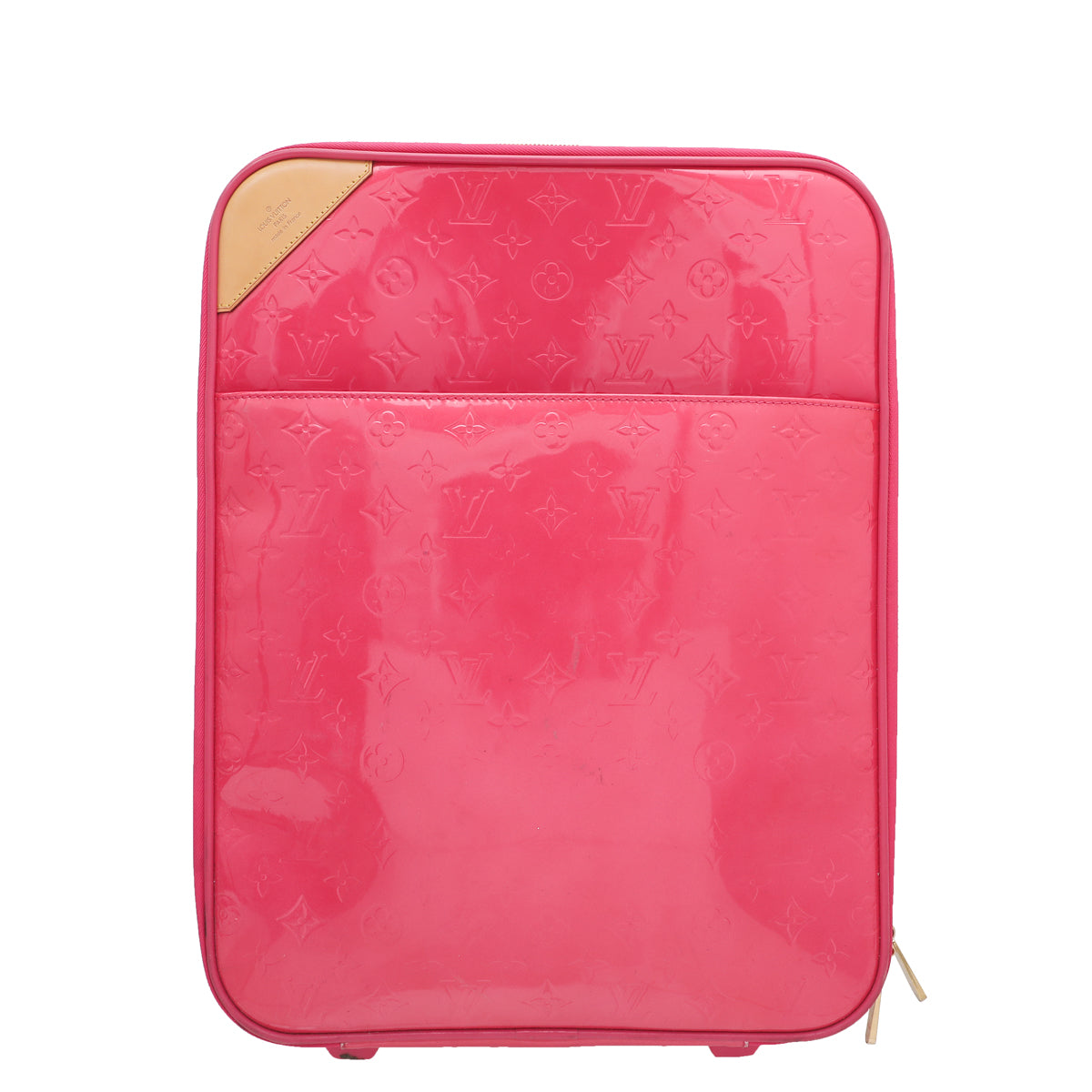 Louis Vuitton Rose Pop Monogram Vernis Pegase 45 Bag-Louis Vuitton-THE CLOSET