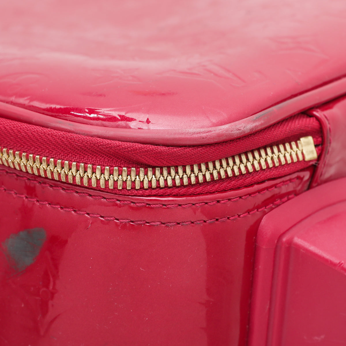 Louis Vuitton Pomme D'amour Monogram Vernis Pegase 45 Bag-Louis Vuitton-THE CLOSET