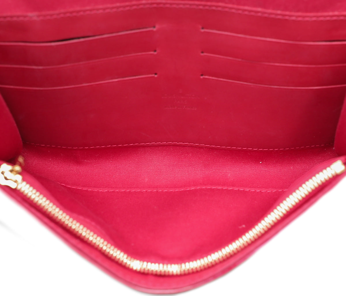 Louis Vuitton Pomme D'amour Monogram Vernis Rossmore Clutch-Louis Vuitton-THE CLOSET