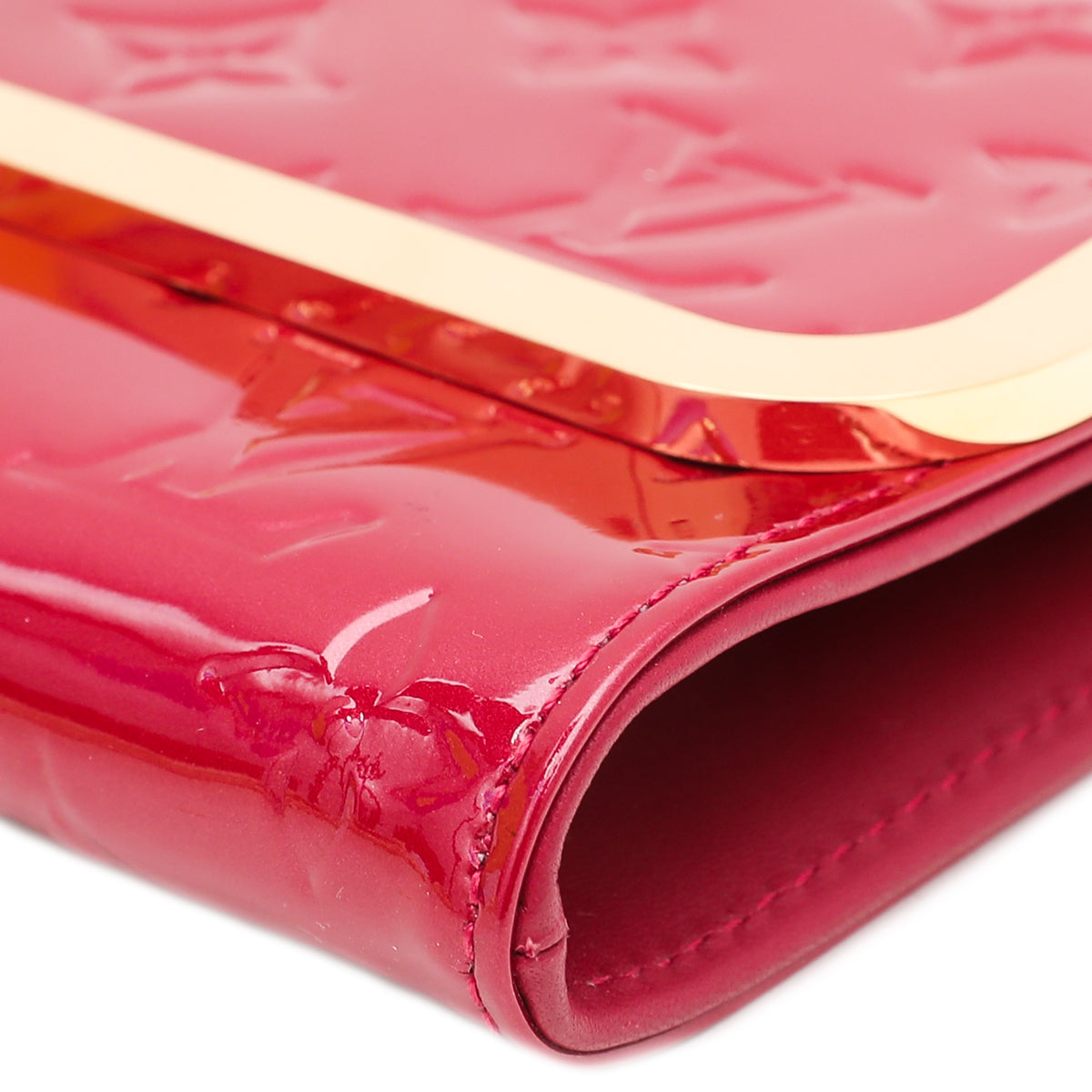 Louis Vuitton Pomme D'amour Monogram Vernis Rossmore Clutch-Louis Vuitton-THE CLOSET