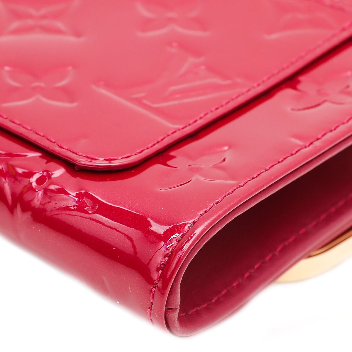Louis Vuitton Pomme D'amour Monogram Vernis Rossmore Clutch-Louis Vuitton-THE CLOSET