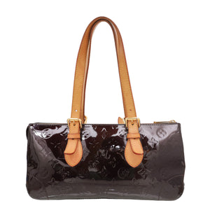Louis Vuitton Amarante Monogram Vernis Rosewood Avenue Bag