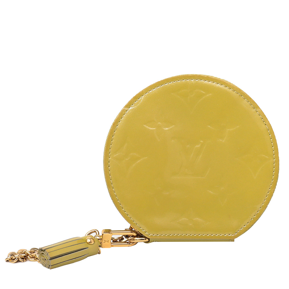Louis Vuitton Vert Impression Monogram Round Coin Purse
