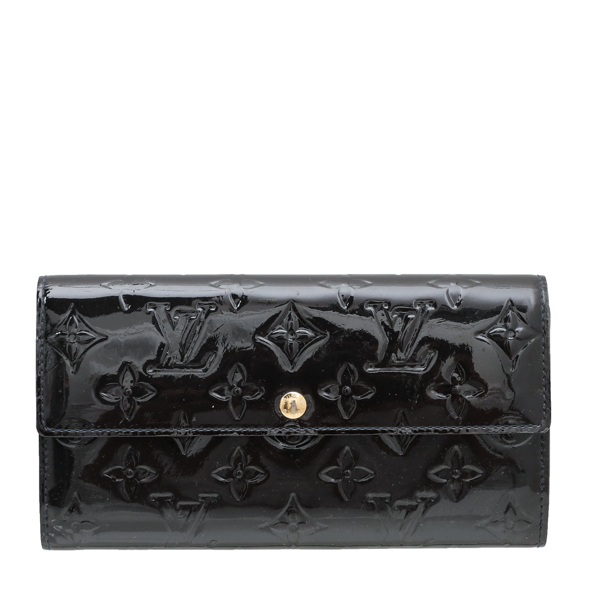 Louis Vuitton Bleu Infini Monogram Vernis Sarah Wallet-Louis Vuitton-THE CLOSET