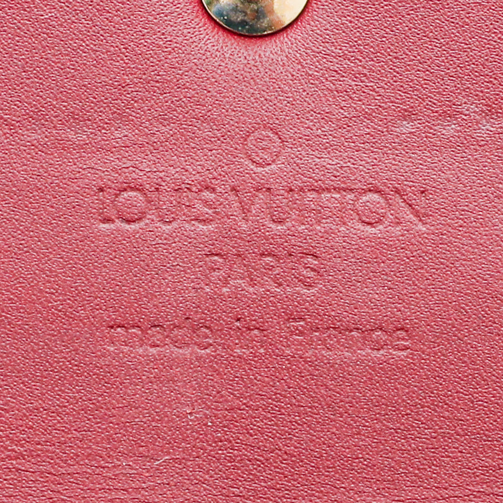 Louis Vuitton Red Monogram Vernis Sarah Wallet-Louis Vuitton-THE CLOSET