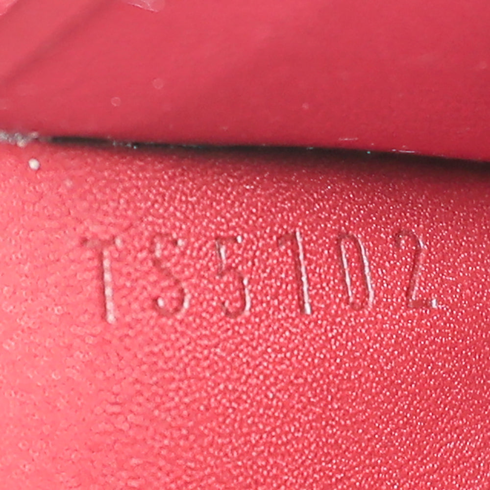 Louis Vuitton Red Monogram Vernis Sarah Wallet-Louis Vuitton-THE CLOSET