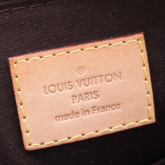 Louis Vuitton Amarante Monogram Vernis Sherwood GM Bag