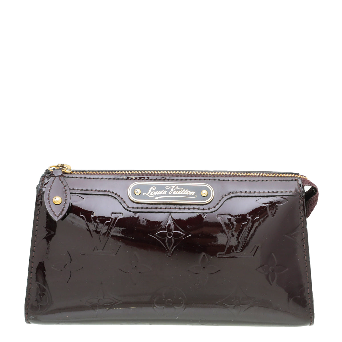 Louis Vuitton Amarante Monogram Vernis Trousse Cosmetic Pouch-Louis Vuitton-THE CLOSET