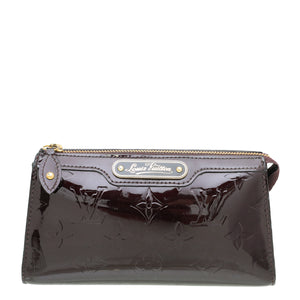 Louis Vuitton Amarante Monogram Vernis Trousse Cosmetic Pouch