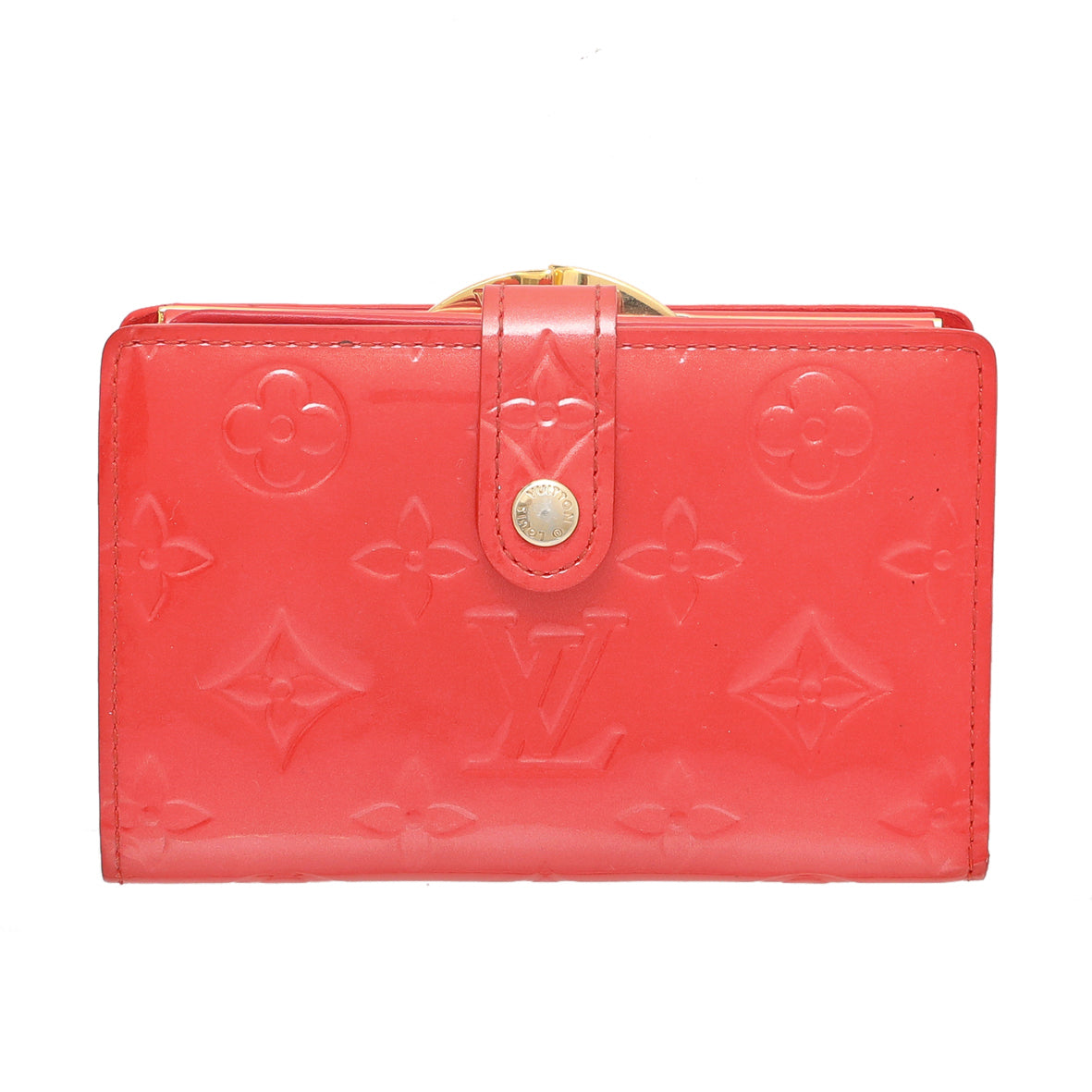 Louis Vuitton Sunset Orange Monogram Vernis Wallet-Louis Vuitton-THE CLOSET