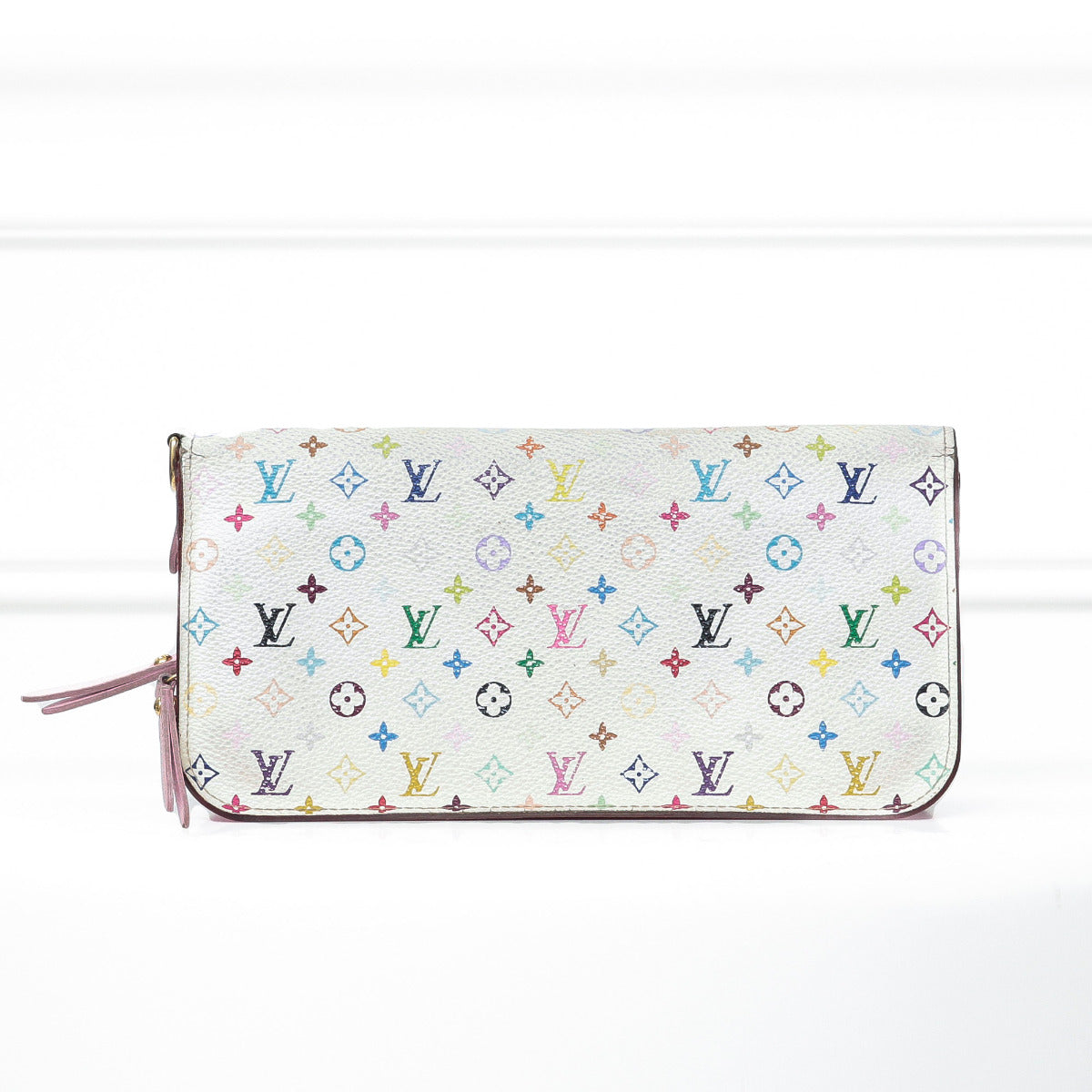 Louis Vuitton Monogram White Multicolor Wallet-Louis Vuitton-THE CLOSET