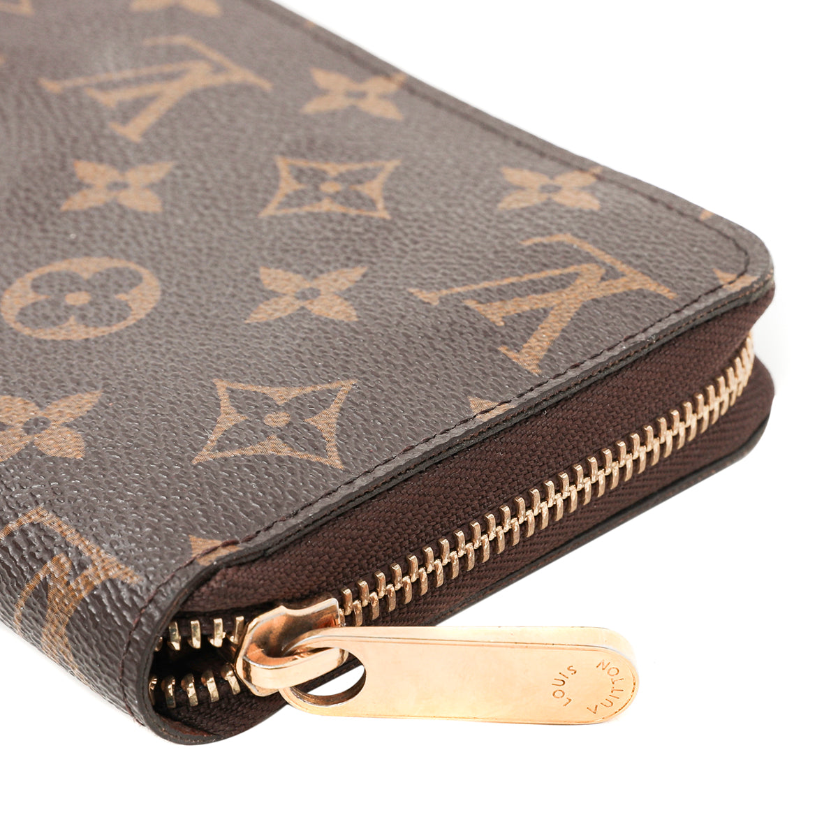 Louis Vuitton Brown Monogram Zippy Wallet-Louis Vuitton-THE CLOSET