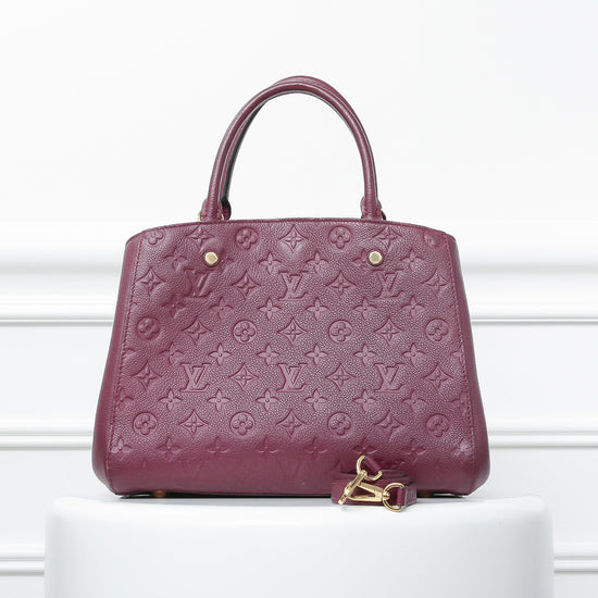 Louis Vuitton Montaigne Empreinte Monogram Bag