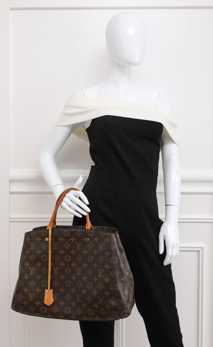 Louis Vuitton Brown Monogram Montaigne Bag-Louis Vuitton-THE CLOSET